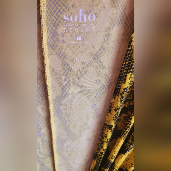 Yellow Python Dress - Picture 5 of 5